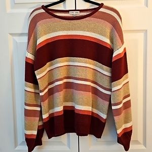 Womans striped sweater